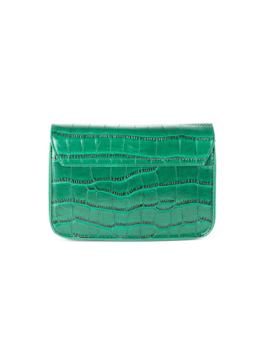 Grüne kleine Designer Handtasche EVF