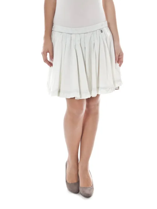 JOHN GALLIANO Eleganter Designerrock - Bianco, Luxus pur
