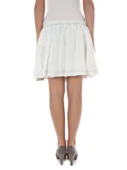 JOHN GALLIANO Eleganter Designerrock - Bianco, Luxus pur
