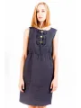 "Love Moschino Startseite im Sale | LOVE MOSCHINO KURZES KLEID DAMEN BLAU online kaufen"|Planet-Deluxe