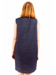 "Love Moschino Startseite im Sale | LOVE MOSCHINO KURZES KLEID DAMEN BLAU online kaufen"|Planet-Deluxe