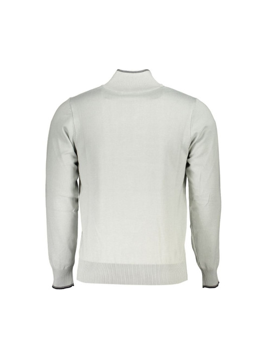 Sweaters Elegant Half Zip Sweater with Contrast Details 160,00 € 8100031924862 | Planet-Deluxe