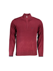 Sweaters Elegant Half-Zip Sweater with Embroidery Detail 160,00 € 8100031924572 | Planet-Deluxe