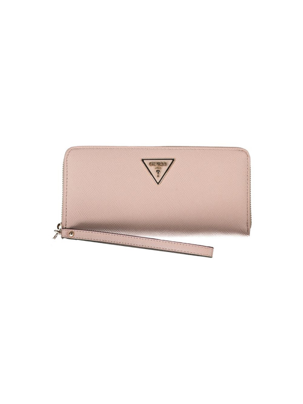 Wallets Chic Pink Four-Compartment Wallet with Zip Closure 100,00 € 190231765455 | Planet-Deluxe