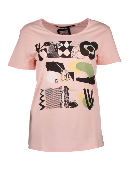 "SILVIAN HEACH Startseite im Sale | SILVIAN HEACH DAMEN-KURZARM-T-SHIRT ROSA online kaufen"|Planet-Deluxe