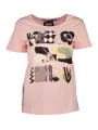 "SILVIAN HEACH Startseite im Sale | SILVIAN HEACH DAMEN-KURZARM-T-SHIRT ROSA online kaufen"|Planet-Deluxe
