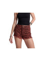 Shorts Python Print Cotton Shorts with Frayed Hem 330,00 € 8050246669310 | Planet-Deluxe
