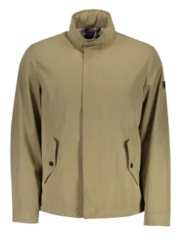 GANT Beige Herren-Sportjacke Essential - Stil und Komfort