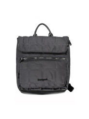 Backpacks Chic Urban Black Polyester Backpack with Contrasting Details 100,00 € 8445110450246 | Planet-Deluxe