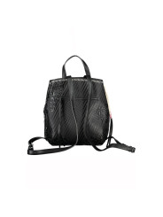 Backpacks Chic Black Backpack with Contrast Details 80,00 € 8445110450109 | Planet-Deluxe