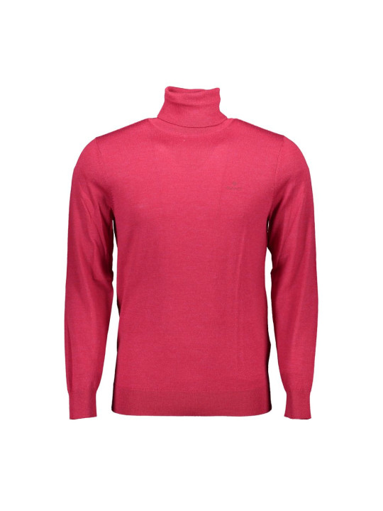 Sweaters Elegant Pink Turtleneck Sweater in Pure Wool 320,00 € 7325705285341 | Planet-Deluxe