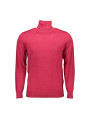 Sweaters Elegant Pink Turtleneck Sweater in Pure Wool 320,00 € 7325705285341 | Planet-Deluxe