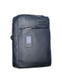 Shoulder Bags Elegant Blue Leather Shoulder Bag with Contrasting Accents 240,00 € 8024671540414 | Planet-Deluxe