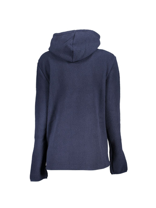 Sweaters Chic Blue Hooded Sweatshirt with Unique Pocket 440,00 € 8053480812320 | Planet-Deluxe