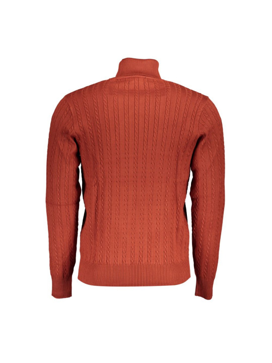 Sweaters Elegant Bronze Turtleneck Sweater for Men 180,00 € 8100031905915 | Planet-Deluxe