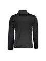 Sweaters Sleek Black Long Sleeve Zip Sweatshirt 320,00 € 8053480804080 | Planet-Deluxe