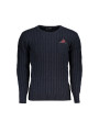 Sweaters Elegant Twisted Crew Neck Sweater 180,00 € 8100032120508 | Planet-Deluxe