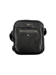 Shoulder Bags Sleek Black Dual-Compartment Shoulder Bag 120,00 € 8032706884150 | Planet-Deluxe