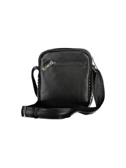 Shoulder Bags Sleek Black Dual-Compartment Shoulder Bag 120,00 € 8032706884150 | Planet-Deluxe