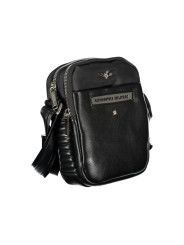 Shoulder Bags Sleek Black Dual-Compartment Shoulder Bag 120,00 € 8032706884150 | Planet-Deluxe