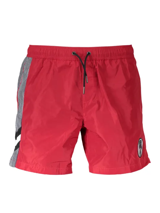 "Karl Lagerfeld Beachwear Badehosen im Sale | Karl Lagerfeld Beachwear KL20MBM07_ROSSO_RED online kaufen"|Planet-Deluxe