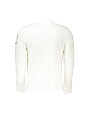 Polo Shirt Elegant Long Sleeved White Polo 400,00 € 7613431498495 | Planet-Deluxe