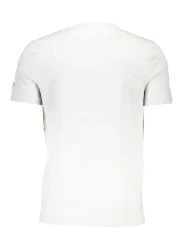 "GUESS JEANS T-Shirts im Sale | Guess Graues Slim Fit T-Shirt mit Logo und Aufdruck online kaufen"|Planet-Deluxe