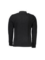 Polo Shirt Elegant Long Sleeved Black Polo 400,00 € 7613431498792 | Planet-Deluxe