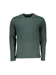 T-Shirts Elegant Crew Neck Green Tee with Embroidery 160,00 € 7613431500457 | Planet-Deluxe