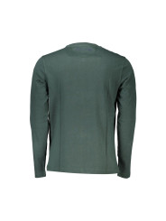 T-Shirts Elegant Crew Neck Green Tee with Embroidery 160,00 € 7613431500457 | Planet-Deluxe