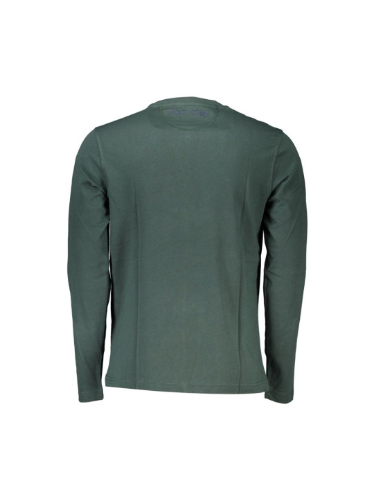 T-Shirts Elegant Crew Neck Green Tee with Embroidery 160,00 € 7613431500457 | Planet-Deluxe