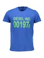 "Diesel T-Shirts im Sale | KURZARM-T-SHIRT DIESEL HERREN BLAU online kaufen"|Planet-Deluxe