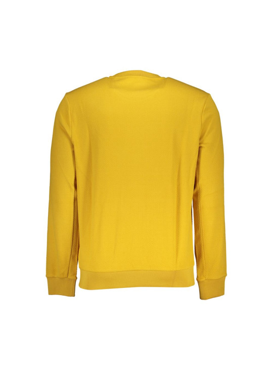 Sweaters Sleek Yellow Slim Fit Crew Neck Sweater 200,00 € 7624926493505 | Planet-Deluxe