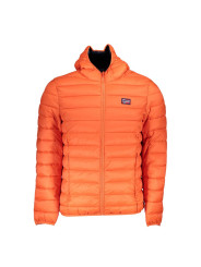 Jackets Vibrant Orange Hooded Polyamide Jacket 380,00 € 8053480782241 | Planet-Deluxe