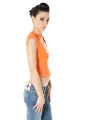 "ZUELEMENTS Startseite im Sale | ZUELEMENTS DAMEN KURZARM T-SHIRT ORANGE online kaufen"|Planet-Deluxe