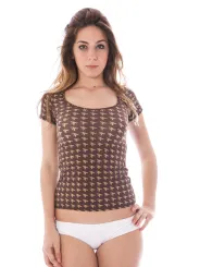 "A-STYLE Startseite im Sale | A-ART-BRAUN-FRAUEN-AUSSEN-T-SHIRT online kaufen"|Planet-Deluxe