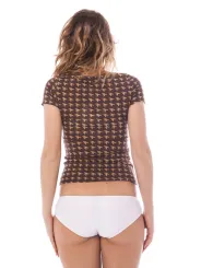 "A-STYLE Startseite im Sale | A-ART-BRAUN-FRAUEN-AUSSEN-T-SHIRT online kaufen"|Planet-Deluxe