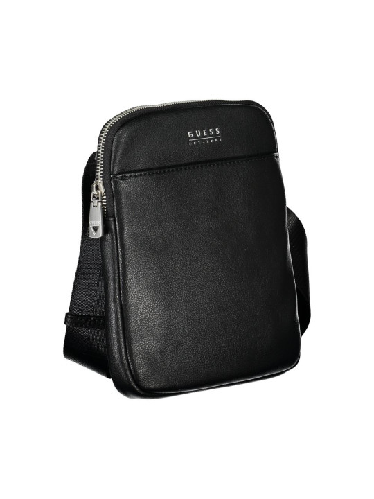 Shoulder Bags Sleek Men's Black Shoulder Bag 120,00 € 7624926300520 | Planet-Deluxe