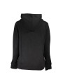 Sweaters Sleek Black Hooded Fleece Sweatshirt with Logo 220,00 € 195438868909 | Planet-Deluxe