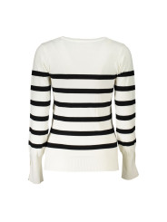 Sweaters Chic V-Neck Striped Sweater with Logo Embroidery 200,00 € 7624926540810 | Planet-Deluxe