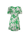 Dresses Elegant Short Sleeve Patterned Dress 170,00 € 8445110519288 | Planet-Deluxe