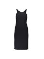 Dresses Elegant Crew Neck Dress with Logo Detail 450,00 € 8051523081832 | Planet-Deluxe