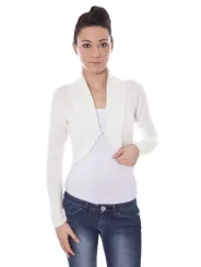 "DATCH Startseite im Sale | DATCH SHRUG LANGARM DAMEN WEISS online kaufen"|Planet-Deluxe
