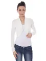 "DATCH Startseite im Sale | DATCH SHRUG LANGARM DAMEN WEISS online kaufen"|Planet-Deluxe