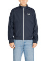 Dunkle graue wasserabweisende EA7 Jacke