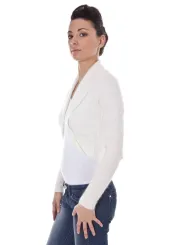 "DATCH Startseite im Sale | DATCH SHRUG LANGARM DAMEN WEISS online kaufen"|Planet-Deluxe