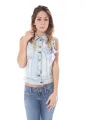 "JOHN GALLIANO Blusen im Sale | JOHN GALLIANO 34-XR6930-68666-1XLC_AZZURRO_700 online kaufen"|Planet-Deluxe