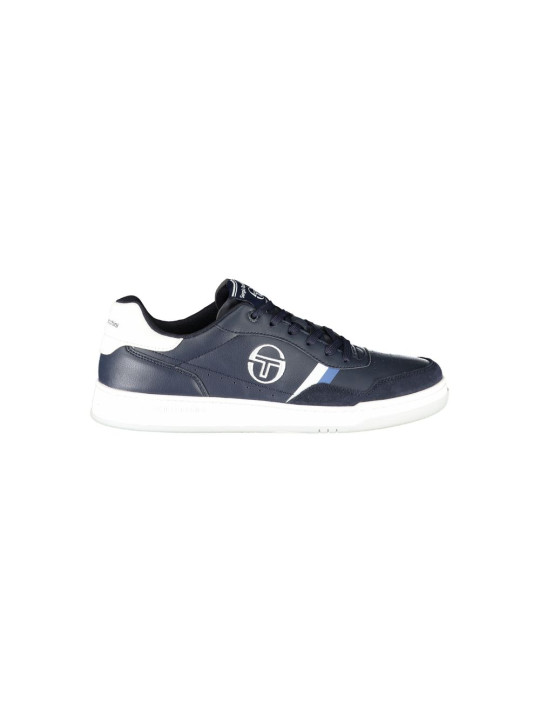 Sneakers Sleek Blue Sneakers with Embroidered Accents 230,00 € 4894873230345 | Planet-Deluxe