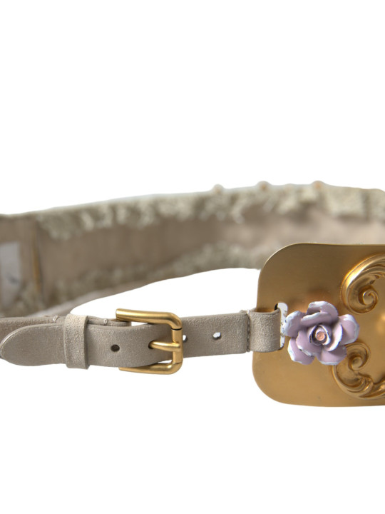 Belts Elegant Gold-Tone Faux Pearl Floral Belt 6.970,00 € 8051043661651 | Planet-Deluxe