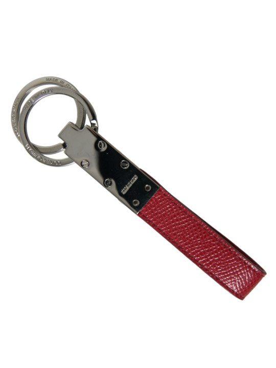 Keychains Elegant Red Leather Trifold Key Holder Case 280,00 € 8050246189207 | Planet-Deluxe